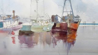 Fishing Boat Demo Painting