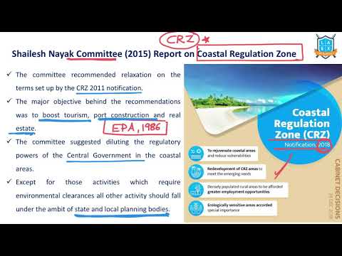 What is Shailesh Nayak Committee on CRZ ? || Shailesh Nayak Committee అంటే ఏమిటి?