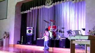 storm cisneros singing (bruno mars &quot;just the way you are) at talent show