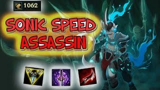 1000 MOVEMENT SPEED ASSASSIN HECARIM [ CRAZY ONE SHOT NOT NIGHTBLUE3 CLICKBAIT] - Hi Im Pantheon