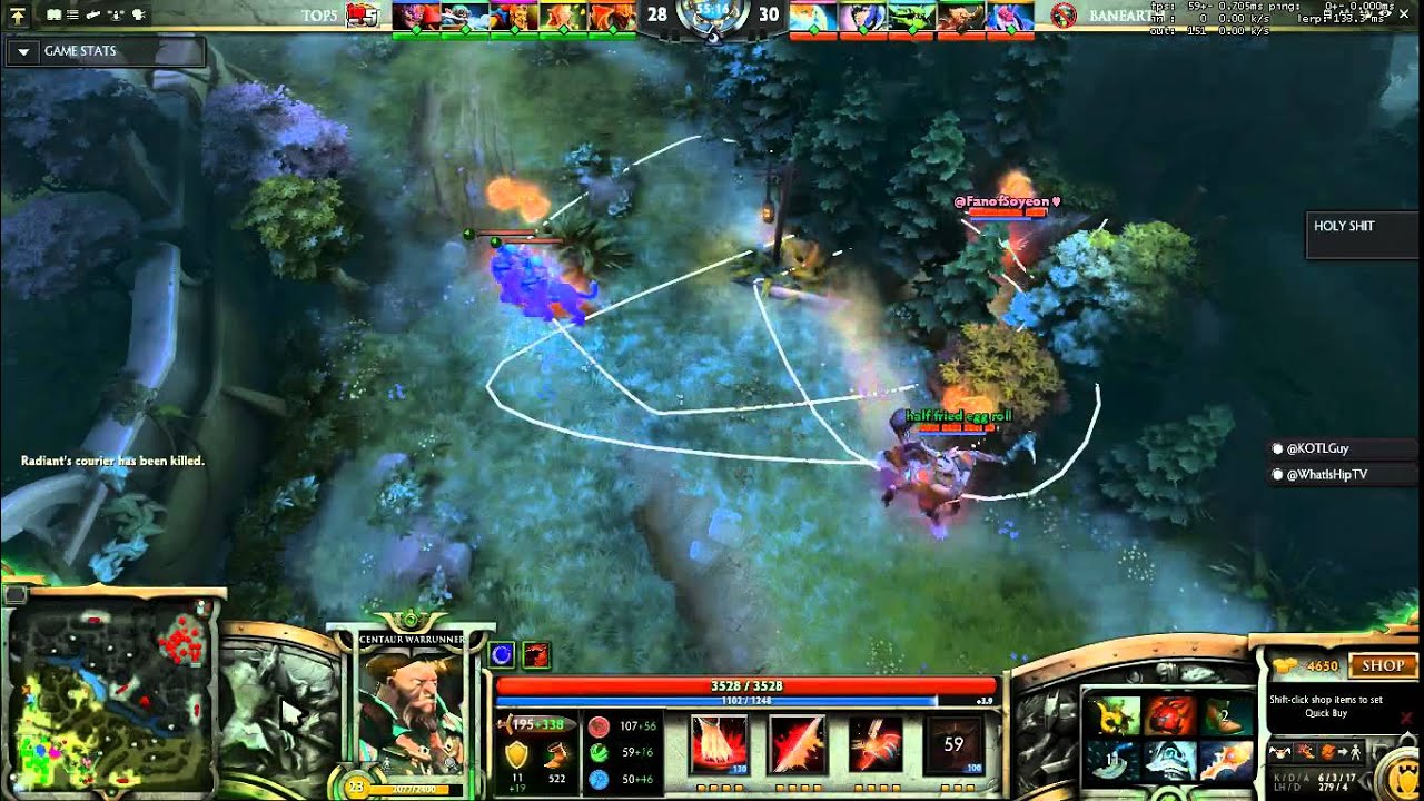 Dota 2: pha săn đuổi gà lấy Divine đến lạnh người :v