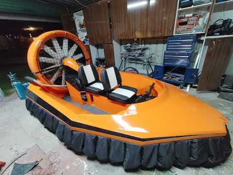 Homemade hovercraft build video of the PMR1.