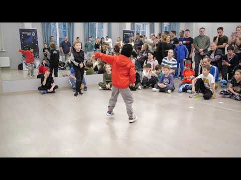 опыт до 3 лет (7-9) Дима vs bboy Amba - "СЛОЕНЫЙ ПИРОГ" break dance battle