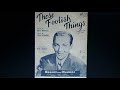 Gene Krupa and his Orchestra, Buddy Wise, tenor sax:  "These Foolish Things Remind Me of You" (1950)