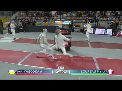 2022 158 T64 27 M S Individual Orleans FRA GP 4 BOUREAU FRA vs YAGODKA UKR
