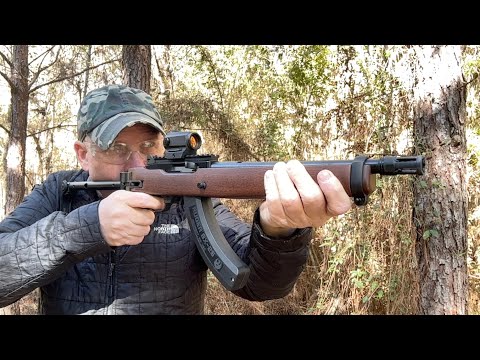 Shooting a Ruger 10/22® SBR in the Samson B-TM folding stock