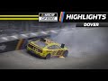 Joey Logano loses tire with 13 laps to go at Dover