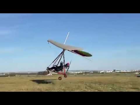 Mini Trike Ala Delta.El Momento Sublime Del Despegue..