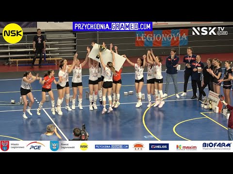 GRAMED - ZŁOTY MEDAL dla PGE LTS Legionovia Legionowo za 3:2 z UKS Varsovia Warszawa 2026-01-25