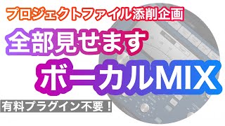 ボーカルミックス添削実演！操作と考え方全部解説します！