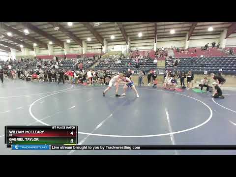 195 Lbs 1st Place Match - William McCleary, UT Vs Gabriel Taylor, CA 2f47