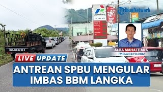 Kelangkaan BBM di Aceh Tengah Memburuk, Mobil Rela Antre Berjam-jam Sejak Pagi Buta di SPBU