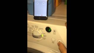 Diagnostic test Whirlpool duet washer