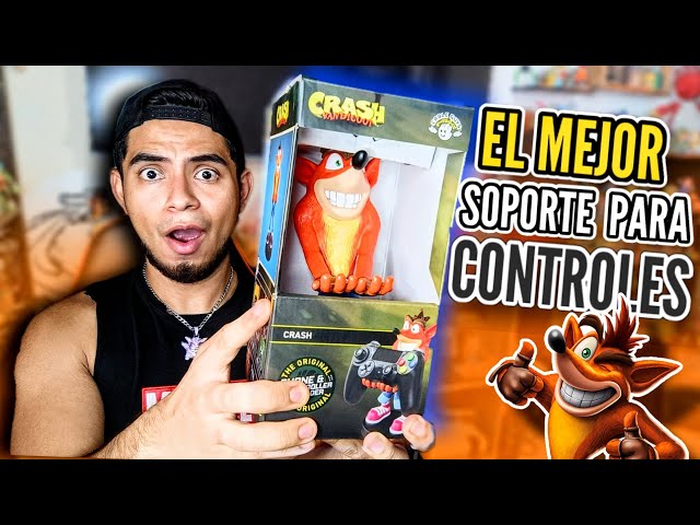 Vídeo relacionado con Cableguys Crash Bandicoot Coco Soporte Mando y Movil - Figuras Soporte para movil y Mando, Compatible con Xbox, PlayStation y la mayoría de mandos estándar, Accesorios Escritorio para Setup Gaming