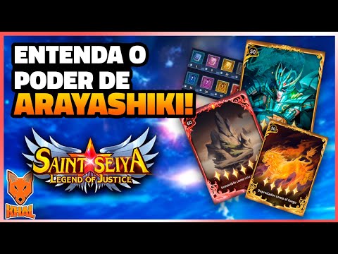 O QUE É O PODER DE ARAYASHIKI? - Saint Seiya: Legend of Justice