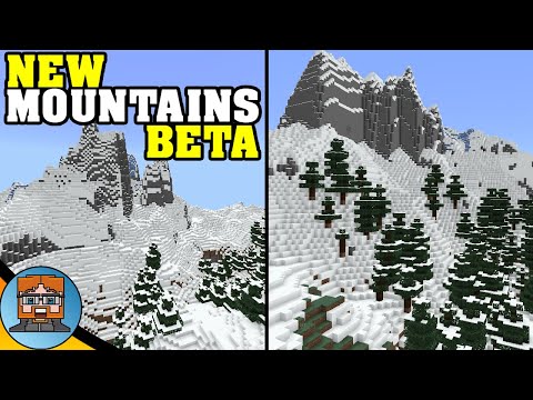 NEW MOUNTAINS GENERATION! | Minecraft Bedrock Beta 1.16.220.50