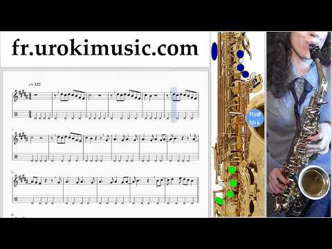 Cours de Saxophone Alto Shawn Mendes - There's Nothing Holdin' Me Back Tuto Partitions Partie#2 um