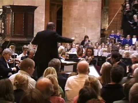 English Symphony Orchestra Canticum Novum  World Premiere at Gloucester Cathedral 3/3