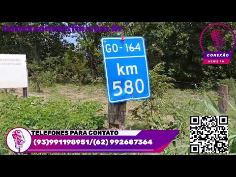 Moradores de Araguapaz denunciam precariedade de ponte com buracos na