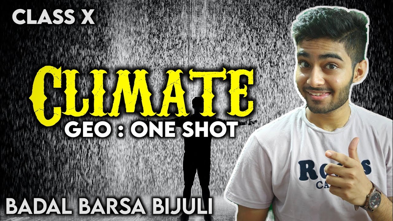 Geography: CLIMATE of India | One Shot by Ronit | ICSE 10th