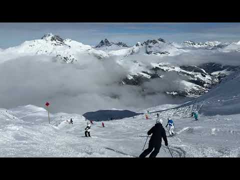 Abfahrt Madloch-Zug, Skiroute Nr. 170 15.03.2025