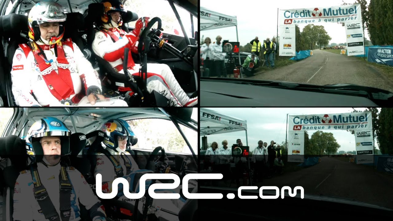 Onboard Latvala vs Loeb