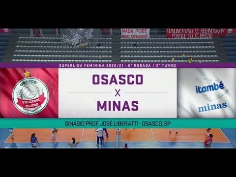 Superliga Feminina de Vôlei 2020 / 2021 - Osasco x Minas