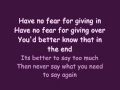 Say What You Need To Say by John Mayer 