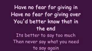 Say What You Need To Say by John Mayer
