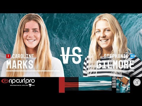 Caroline Marks vs. Stephanie Gilmore - Semifinals, Heat 2 - Rip Curl Women's Pro Bells Beach 2018