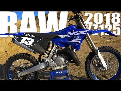 2018 Yamaha YZ125 2 Stroke RAW - Motocross Action Magazine