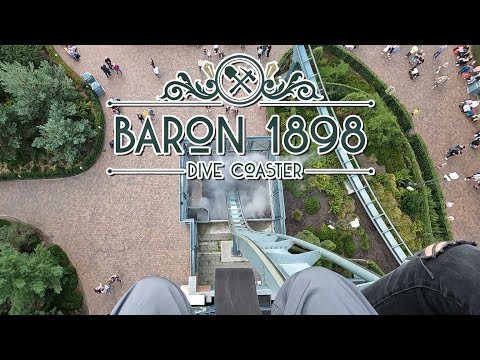 Baron 1898 Front Seat HD POV - Efteling