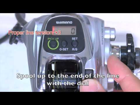 Shimano (Electric reel) [Spooling E1 mode] ForceMaster400/300DH/400DH