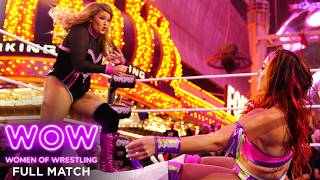WORLD TITLE FIGHT: Santana Garrett vs. Penelope Pink | FULL MATCH | WOW - Women Of Wrestling