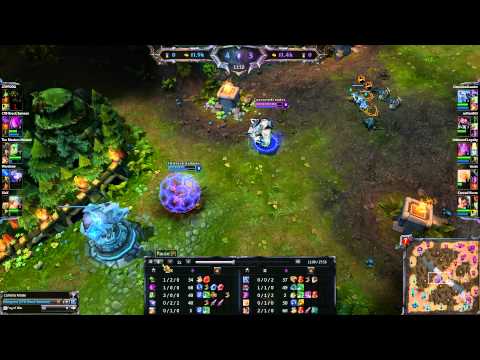 Morgana Snare Passes through Volibear completely