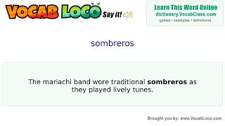 Video thumbnail for sombreros