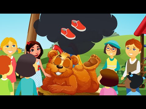 The bear sleeps and dreams🧸🐻 - Children's song👬 👫 - Original version
