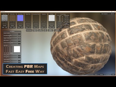 Free PBR Texture Software (Materialize) - How to Use It and How To Improve Its Results