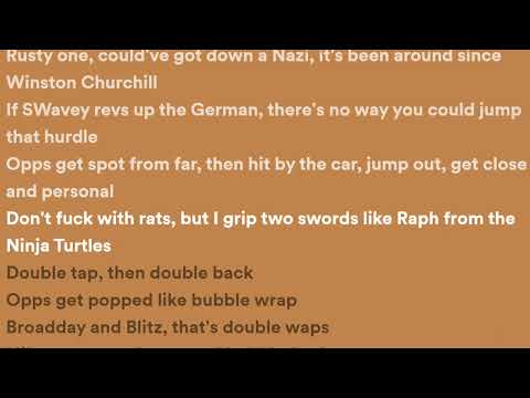 Abra Cadabra x Unknown T - Double Tap (Lyrics)