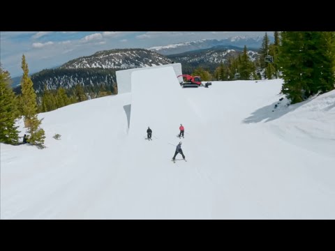 3 Skiers Jump over a Chairlift (review)