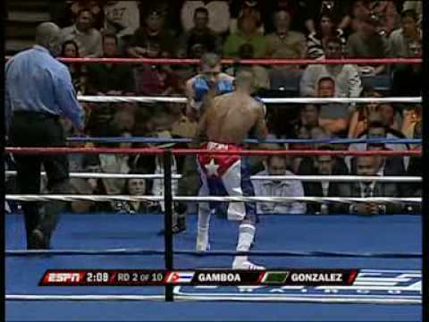 Yuriorkis Gamboa vs  Roger Gonzalez Part 1/4