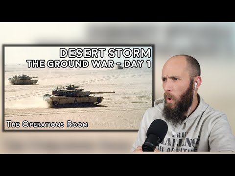 South African Reacts to Desert Storm The Ground War Day 1