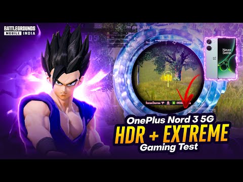 🤯 OnePlus Nord 3 5G BGMI HDR + Extreme Test