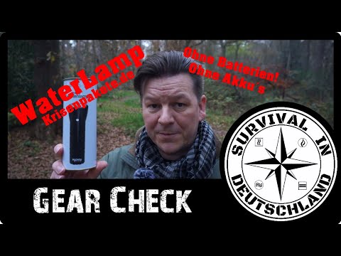 Review  -  WaterLamp die Lampe ohne Akku und Batterie von Krisenpakete.de
