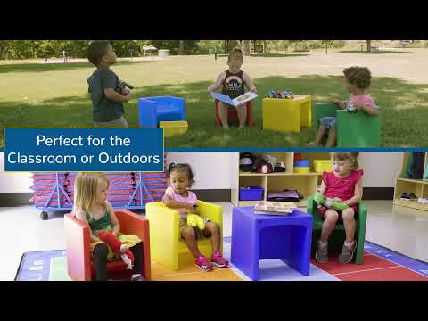 Slide 5 - Cube Chair, Fern  (video)