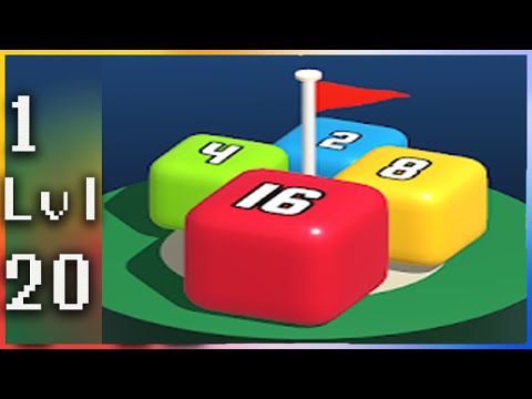 Merge Blocks 3D - Gameplay Walkthrough - Levels 1-20
