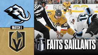 Mammoth vs Golden Knights, match no 1 | 19/04/26 | Faits saillants