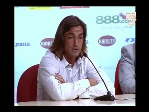 Rueda de Prensa Javi Navarro 19 05 09 Parte 1
