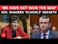 Iran S Pulling Drones Out Of Caves Senator Destroys Hegseth S Claim On Tehran S Defence Base