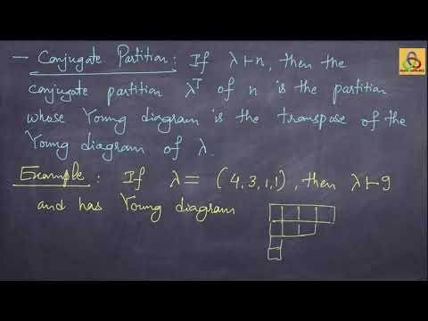 Representations of finite groups  Lecture 20 Partition function and Young diagrams